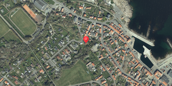 Oversvømmelsesrisiko fra vandløb på Kampeløkken 3, 3770 Allinge