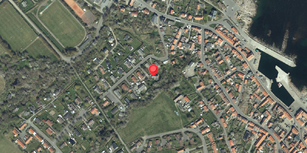Oversvømmelsesrisiko fra vandløb på Kampeløkken 9, 3770 Allinge