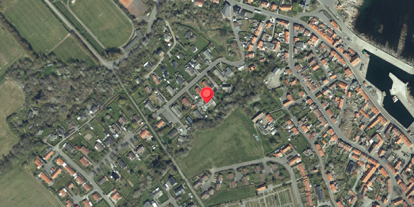 Oversvømmelsesrisiko fra vandløb på Kampeløkken 17, 3770 Allinge
