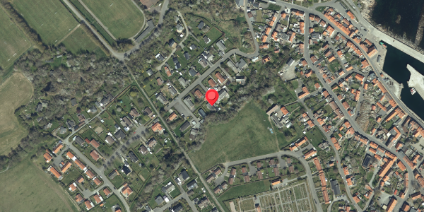 Oversvømmelsesrisiko fra vandløb på Kampeløkken 19, 3770 Allinge