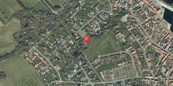 Oversvømmelsesrisiko fra vandløb på Kampeløkken 27, 3770 Allinge