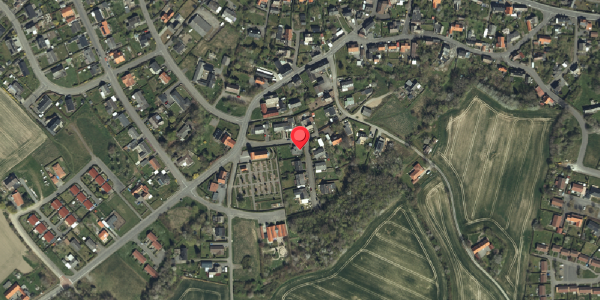 Oversvømmelsesrisiko fra vandløb på Kirkebakken 2, 3770 Allinge