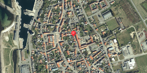 Oversvømmelsesrisiko fra vandløb på Kirkegade 21, . , 3790 Hasle