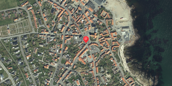 Oversvømmelsesrisiko fra vandløb på Kirkeplads 3A, 3770 Allinge