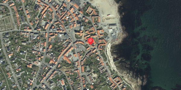 Oversvømmelsesrisiko fra vandløb på Kirkestræde 5, 3770 Allinge