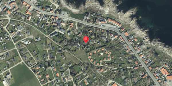 Oversvømmelsesrisiko fra vandløb på Korsbjerg 6, 3770 Allinge