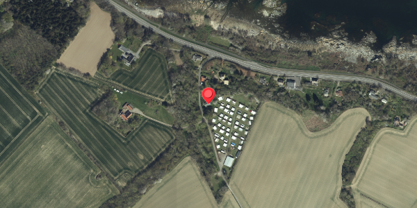 Oversvømmelsesrisiko fra vandløb på Kåsevej 3, 3770 Allinge