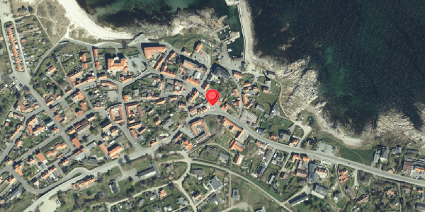 Oversvømmelsesrisiko fra vandløb på Langebjergvej 2, 3770 Allinge