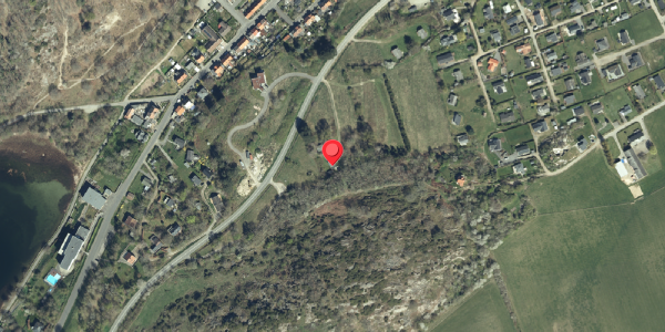 Oversvømmelsesrisiko fra vandløb på Langebjergvej 13, 3770 Allinge