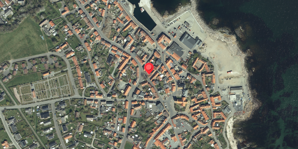 Oversvømmelsesrisiko fra vandløb på Lindeplads 1, 2. th, 3770 Allinge
