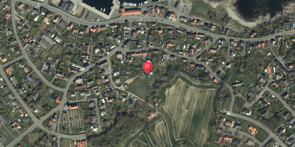 Oversvømmelsesrisiko fra vandløb på Mikkelegade 11, 3770 Allinge