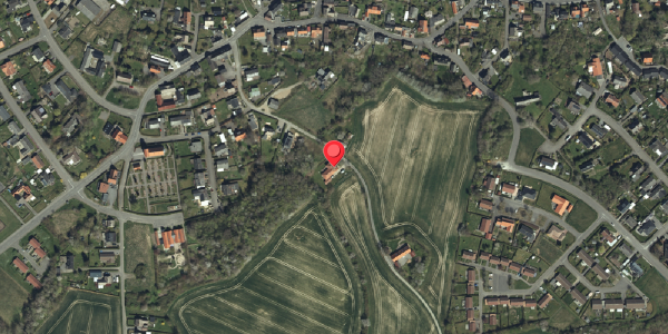 Oversvømmelsesrisiko fra vandløb på Mikkelegade 18A, 3770 Allinge