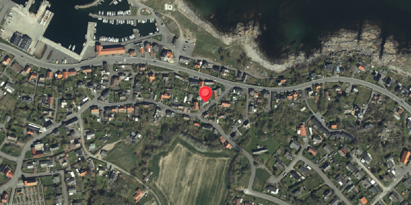 Oversvømmelsesrisiko fra vandløb på Møllegade 2, 3770 Allinge