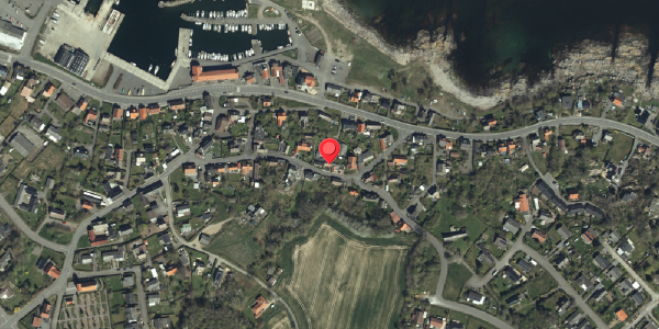 Oversvømmelsesrisiko fra vandløb på Møllegade 6, 3770 Allinge
