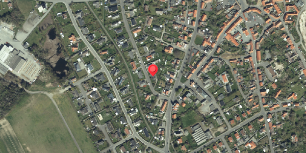 Oversvømmelsesrisiko fra vandløb på Møllevangen 2, 3770 Allinge