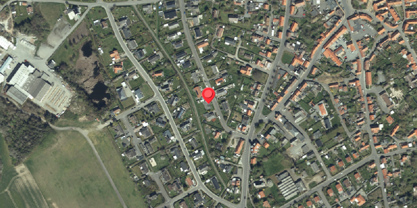 Oversvømmelsesrisiko fra vandløb på Møllevangen 5, 3770 Allinge