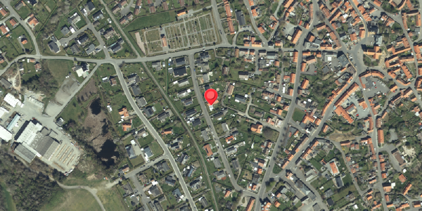 Oversvømmelsesrisiko fra vandløb på Møllevangen 12, 3770 Allinge