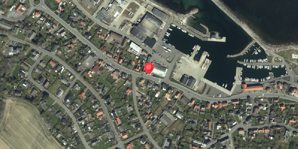 Oversvømmelsesrisiko fra vandløb på Ndr. Strandvej 6, 3770 Allinge