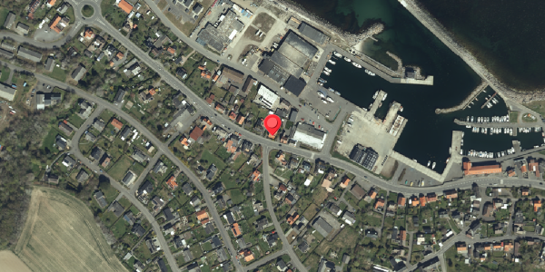 Oversvømmelsesrisiko fra vandløb på Ndr. Strandvej 10, 3770 Allinge