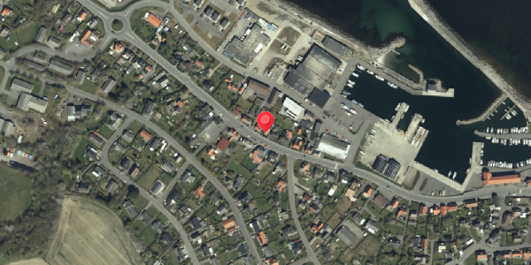 Oversvømmelsesrisiko fra vandløb på Ndr. Strandvej 16, 3770 Allinge