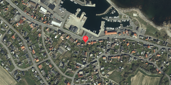 Oversvømmelsesrisiko fra vandløb på Ndr. Strandvej 17, 3770 Allinge