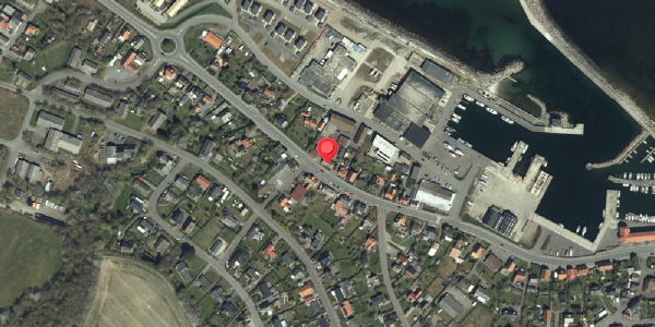 Oversvømmelsesrisiko fra vandløb på Ndr. Strandvej 20, 3770 Allinge