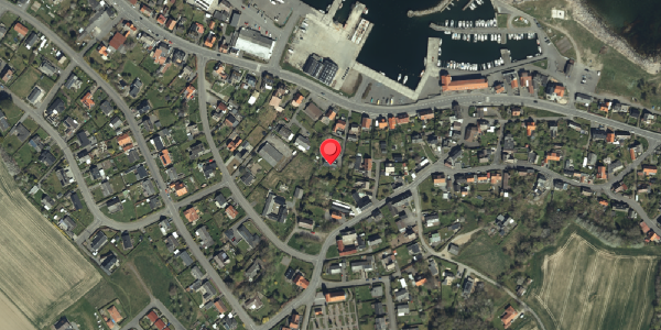 Oversvømmelsesrisiko fra vandløb på Ndr. Strandvej 23, 3770 Allinge