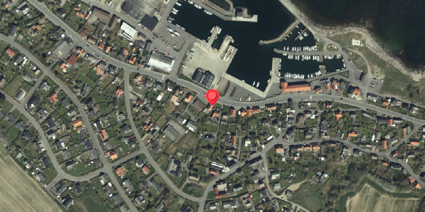 Oversvømmelsesrisiko fra vandløb på Ndr. Strandvej 29, 3770 Allinge