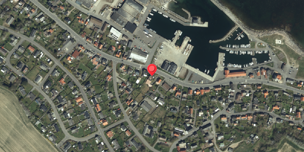 Oversvømmelsesrisiko fra vandløb på Ndr. Strandvej 45, 3770 Allinge