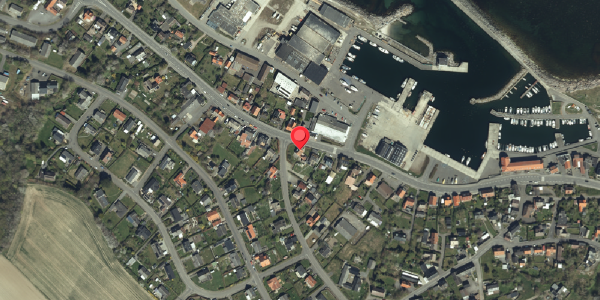 Oversvømmelsesrisiko fra vandløb på Ndr. Strandvej 53, 3770 Allinge