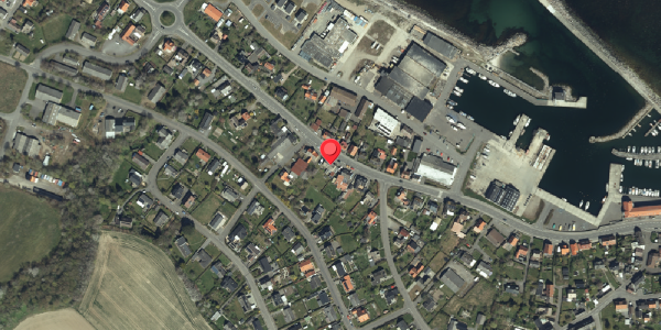 Oversvømmelsesrisiko fra vandløb på Ndr. Strandvej 59, 3770 Allinge