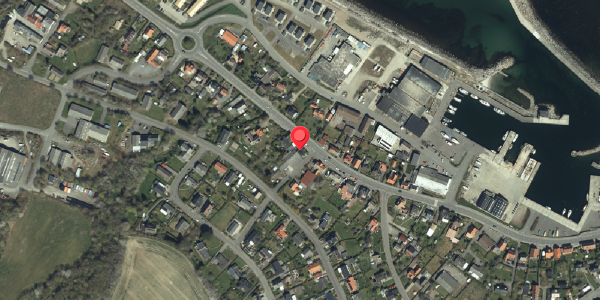 Oversvømmelsesrisiko fra vandløb på Ndr. Strandvej 65, 3770 Allinge