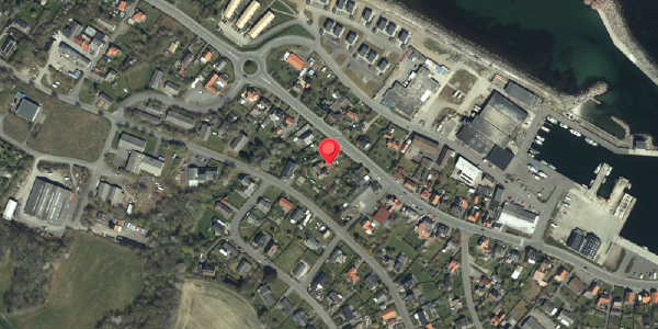 Oversvømmelsesrisiko fra vandløb på Ndr. Strandvej 69, 3770 Allinge