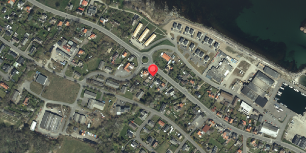 Oversvømmelsesrisiko fra vandløb på Ndr. Strandvej 79, 3770 Allinge