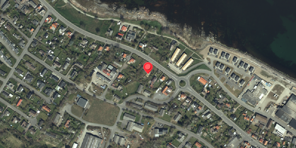 Oversvømmelsesrisiko fra vandløb på Ndr. Strandvej 95, 3770 Allinge
