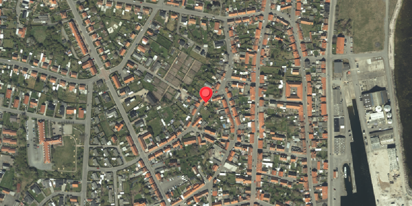Oversvømmelsesrisiko fra vandløb på Nyboder 1, 3730 Nexø