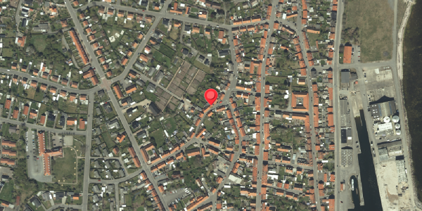Oversvømmelsesrisiko fra vandløb på Nyboder 2, 3730 Nexø