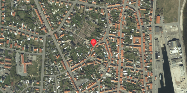 Oversvømmelsesrisiko fra vandløb på Nyboder 6, . , 3730 Nexø