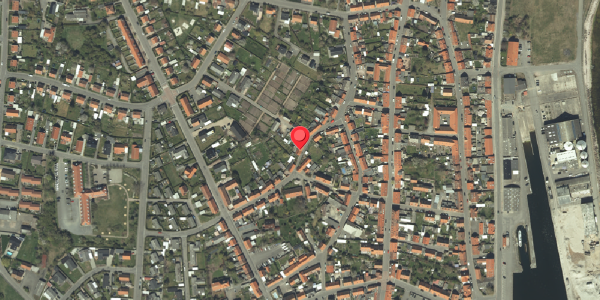 Oversvømmelsesrisiko fra vandløb på Nyboder 8, 3730 Nexø