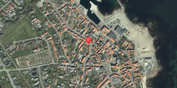 Oversvømmelsesrisiko fra vandløb på Nørregade 3, 3770 Allinge