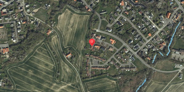 Oversvømmelsesrisiko fra vandløb på Perikumvej 9, 3770 Allinge