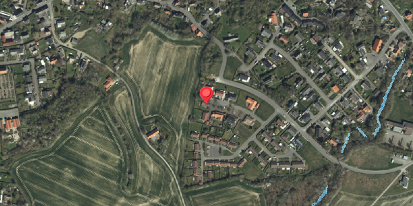 Oversvømmelsesrisiko fra vandløb på Perikumvej 11, 3770 Allinge