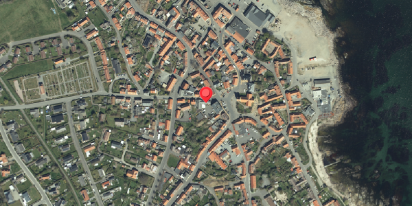 Oversvømmelsesrisiko fra vandløb på Pilegade 1, 3770 Allinge