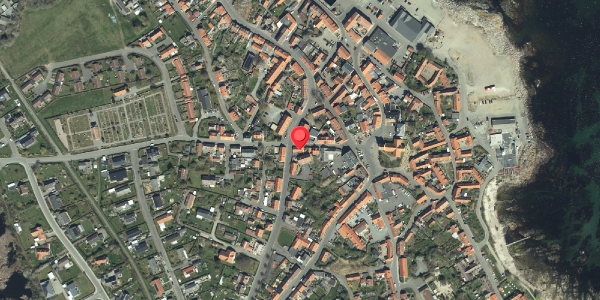 Oversvømmelsesrisiko fra vandløb på Pilegade 5, 3770 Allinge