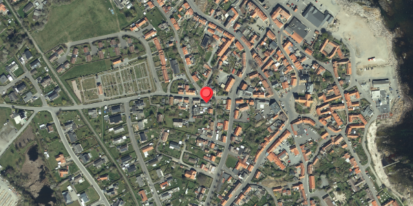 Oversvømmelsesrisiko fra vandløb på Pilegade 7B, 3770 Allinge