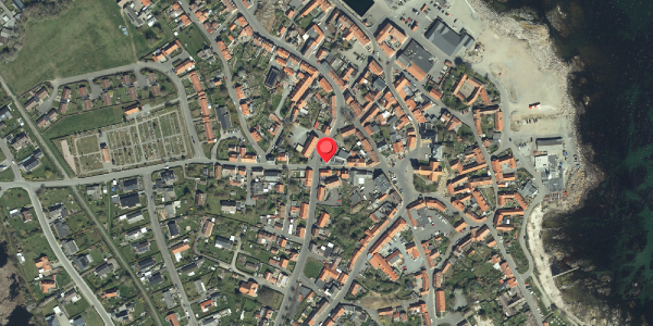 Oversvømmelsesrisiko fra vandløb på Pilegade 8, 3770 Allinge