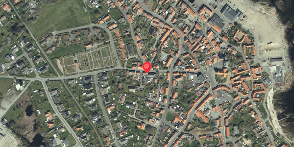 Oversvømmelsesrisiko fra vandløb på Pilegade 9, 3770 Allinge