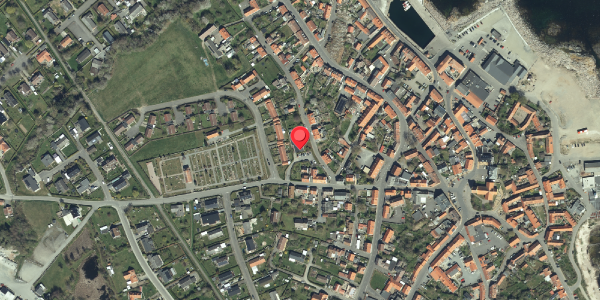 Oversvømmelsesrisiko fra vandløb på Pilegade 16A, 3770 Allinge