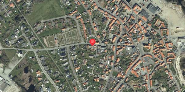 Oversvømmelsesrisiko fra vandløb på Pilegade 19, 3770 Allinge