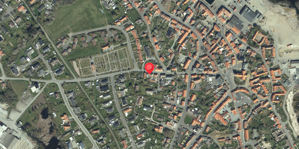 Oversvømmelsesrisiko fra vandløb på Pilegade 21, 3770 Allinge